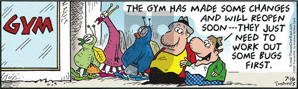 Frank and Ernest on Thursday July 16, 2020 Comic Strip