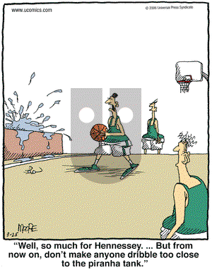 In the Bleachers on Saturday March 25, 2006 Comic Strip