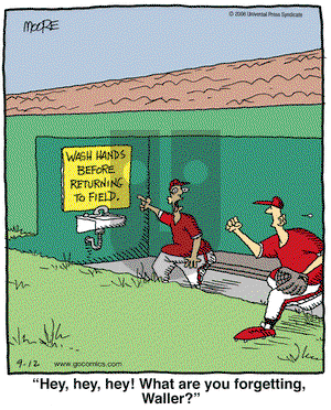 In the Bleachers on Tuesday September 12, 2006 Comic Strip