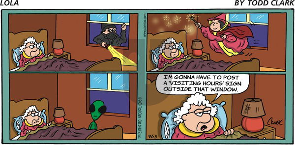 Lola on Sunday September 13, 2009 Comic Strip