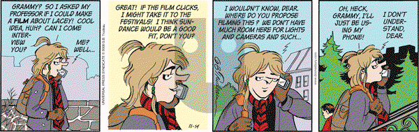Doonesbury on Friday November 14, 2008 Comic Strip