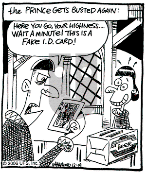 Reality Check on Tuesday December 19, 2006 Comic Strip