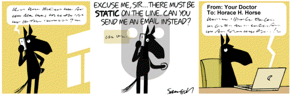 Dark Side of the Horse on Tuesday April 9, 2019 Comic Strip