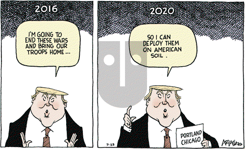 Robert Ariail on Thursday July 23, 2020 Comic Strip