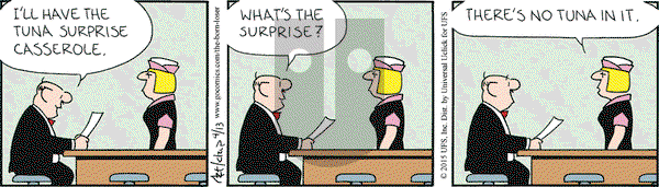 The Born Loser on Monday April 13, 2015 Comic Strip