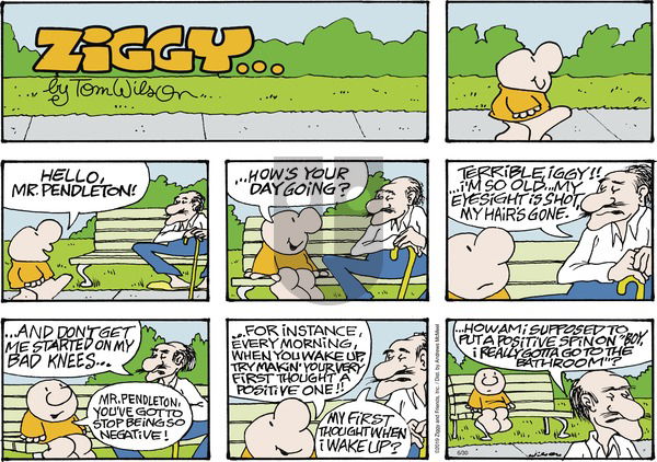 Ziggy on Sunday June 30, 2019 Comic Strip