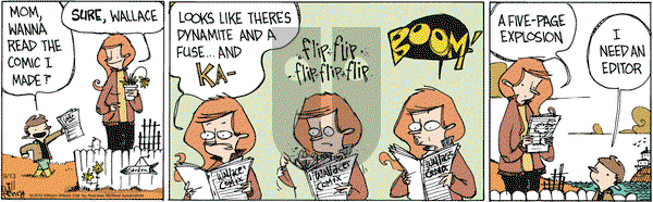 Wallace the Brave on Friday September 13, 2019 Comic Strip