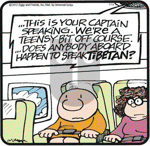 Ziggy on Saturday July 14, 2012 Comic Strip