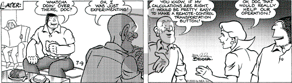 Alley Oop on Saturday July 9, 2005 Comic Strip