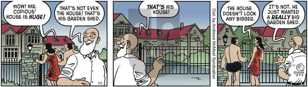 Alley Oop on Tuesday March 3, 2020 Comic Strip