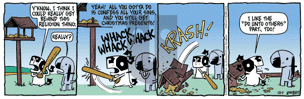 Pooch Cafe on Tuesday October 7, 2008 Comic Strip