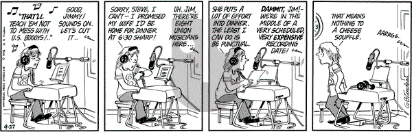 Doonesbury - Saturday September 27, 1975 Comic Strip