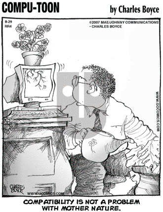Compu-toon on Wednesday August 29, 2007 Comic Strip