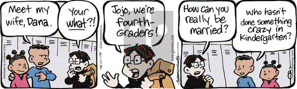 JumpStart on Wednesday October 1, 2014 Comic Strip