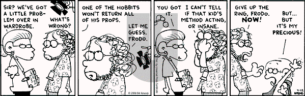 FoxTrot on Saturday April 22, 2000 Comic Strip