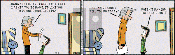 Grand Avenue on Wednesday September 6, 2023 Comic Strip