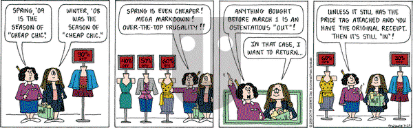 Cathy Classics on Tuesday March 24, 2009 Comic Strip