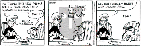 Grand Avenue on Tuesday August 20, 2002 Comic Strip