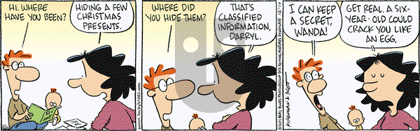 Baby Blues on Saturday December 10, 2011 Comic Strip