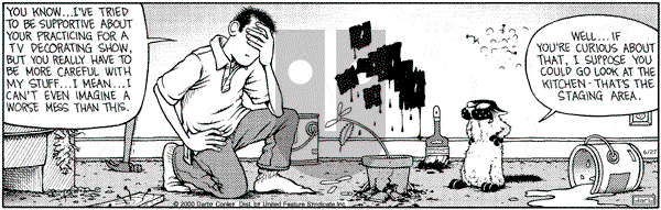 Get Fuzzy on Tuesday June 27, 2000 Comic Strip