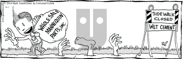 Lio on Saturday October 11, 2014 Comic Strip