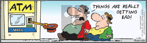 Frank and Ernest - Wednesday January 21, 2009 Comic Strip