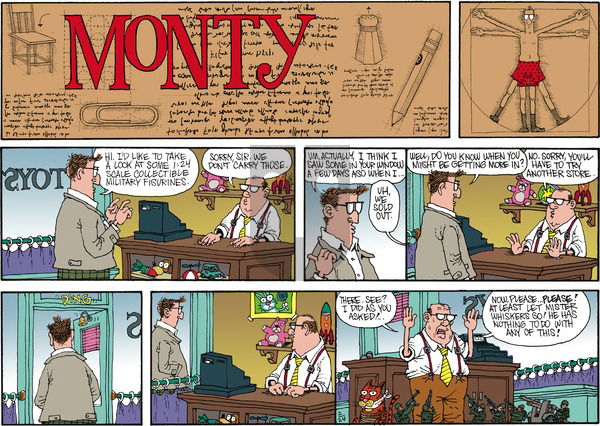 Monty on Sunday February 24, 2013 Comic Strip