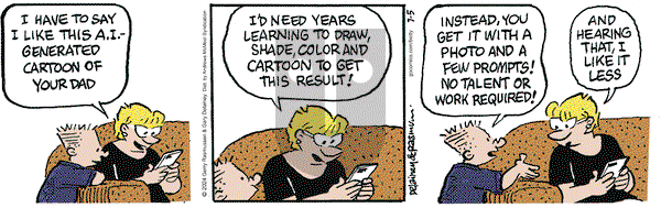 Betty - Friday July 5, 2024 Comic Strip