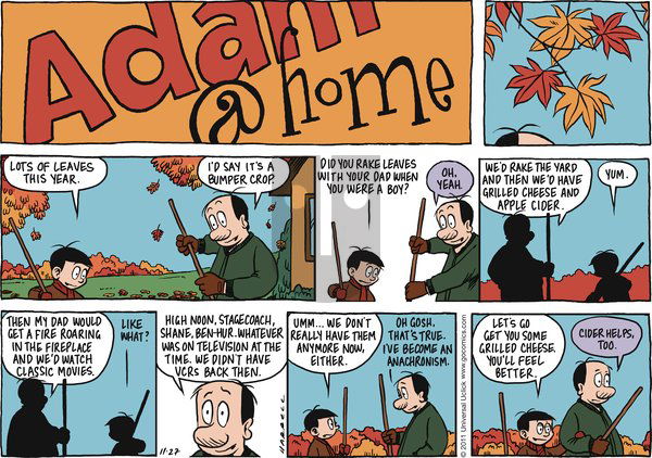 Adam@Home on Sunday November 27, 2011 Comic Strip