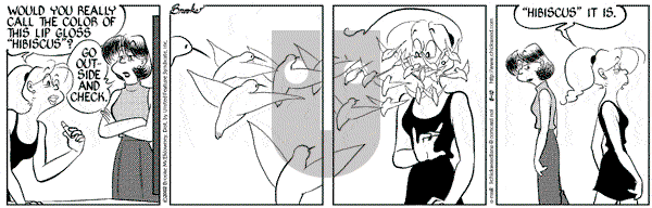 9 Chickweed Lane on Saturday August 10, 2002 Comic Strip