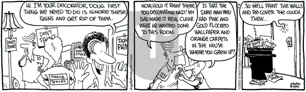 The Buckets on Saturday May 31, 2003 Comic Strip