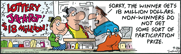Frank and Ernest on Thursday September 26, 2019 Comic Strip