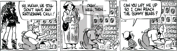 Rose is Rose on Thursday November 14, 1996 Comic Strip