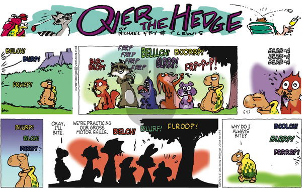 Over the Hedge on Sunday May 27, 2012 Comic Strip