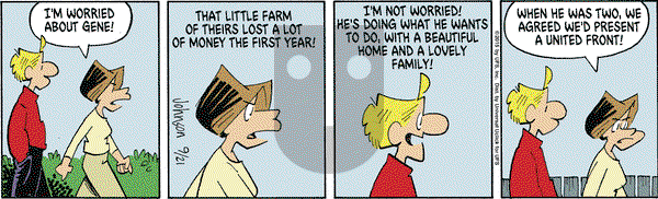 Arlo and Janis on Monday September 21, 2015 Comic Strip