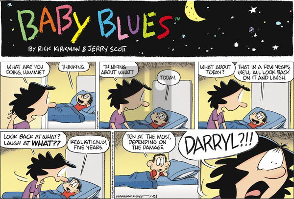 Baby Blues on Sunday January 23, 2022 Comic Strip