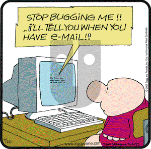 Ziggy on Tuesday June 26, 2001 Comic Strip