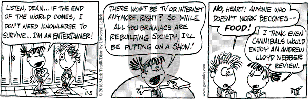Heart of the City on Saturday November 5, 2016 Comic Strip
