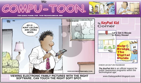 Compu-toon on Sunday October 12, 2014 Comic Strip