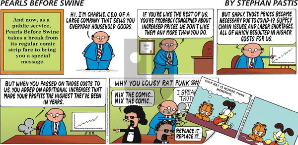 Pearls Before Swine - Sunday August 14, 2022 Comic Strip