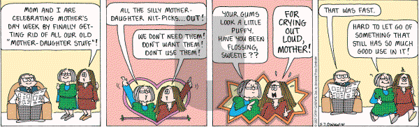 Cathy Classics - Monday May 7, 2007 Comic Strip