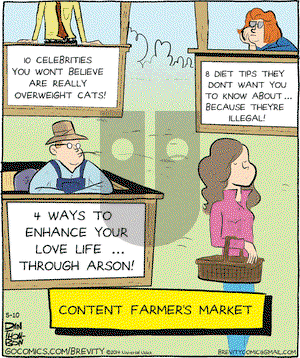 Brevity - Saturday May 10, 2014 Comic Strip