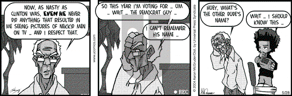 The Boondocks on Friday December 30, 2011 Comic Strip