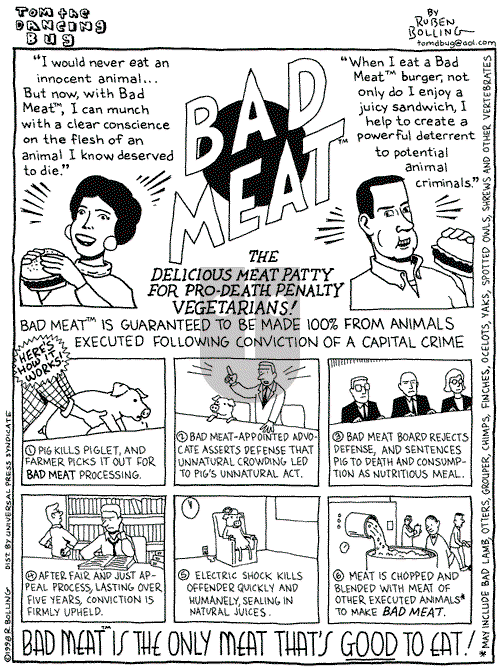 Tom the Dancing Bug on Sunday March 15, 1998 Comic Strip