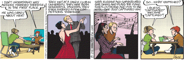 For Better or For Worse - Wednesday August 22, 2007 Comic Strip