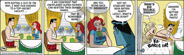 Rip Haywire on Monday April 28, 2025 Comic Strip