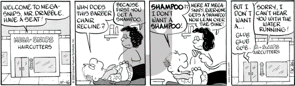 Drabble - Monday October 16, 2000 Comic Strip