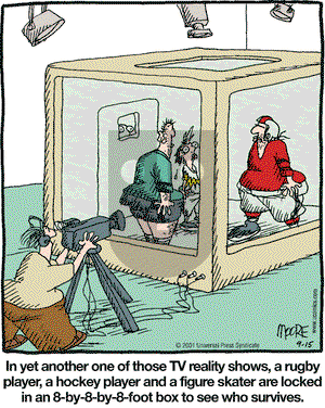 In the Bleachers on Saturday September 15, 2001 Comic Strip