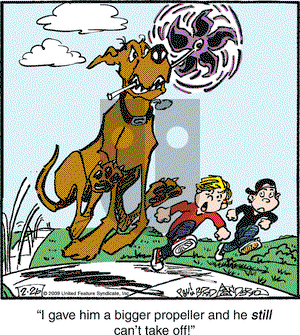 Marmaduke on Thursday February 26, 2009 Comic Strip