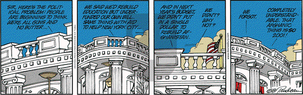 Doonesbury on Thursday March 6, 2003 Comic Strip